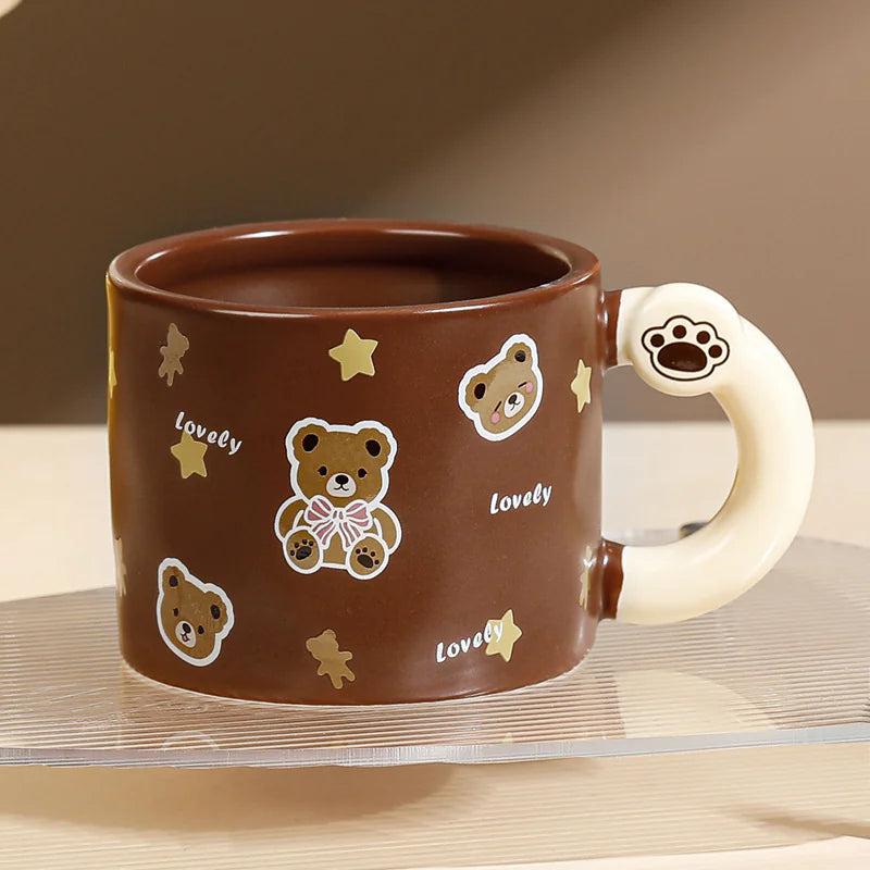 Bear-Themed Sipper Mug