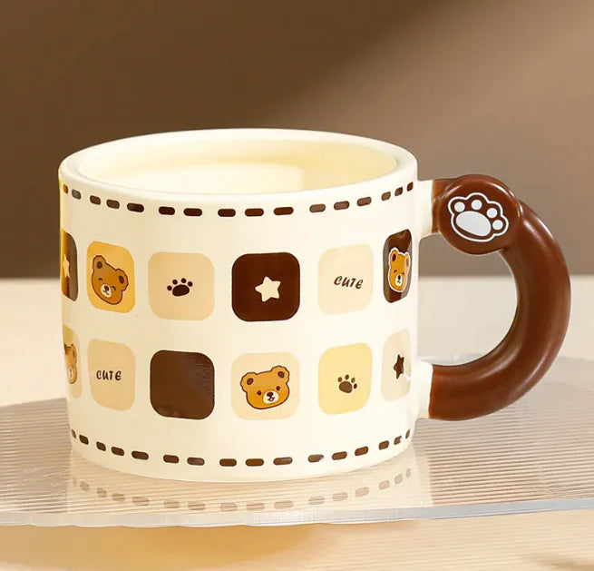 Bear-Themed Sipper Mug
