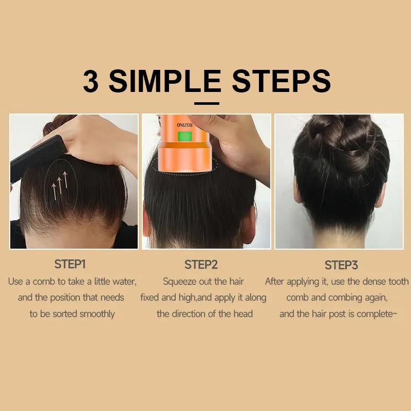 ROZINO Hair Wax Stick - Maximum Hold 75G Lightweight Non-Greasy Formula for Trendy Styling & Nourishing Haircare Essential