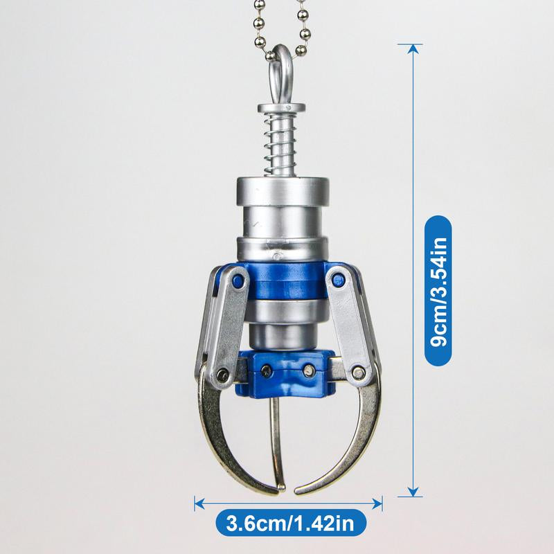 Creative Claw Model Keychain Mini Doll Machineclaw Pendant Gripper Fingertip Tool Funny Stressrelief Toy Gift Bag Hanging