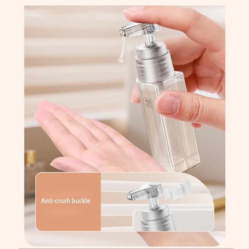 2 Pieces of 5-In-1 Camping Portable Dispenser Bottle, Travel Portable Dispenser Bottle, Spray Bottle Set, Portable Cosmetic Dispensing Storage Bottle Smokeless Stainless Sturdy Trekking Poles for Hiking