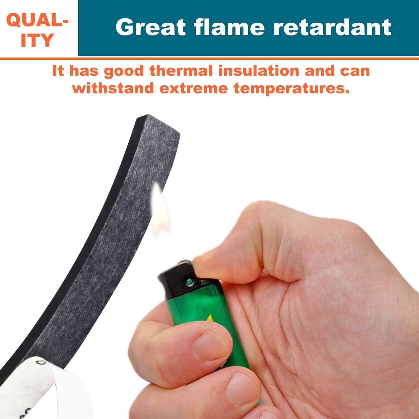 Weather Stripping Door Seal - Adhesive Foam Tape for Soundproofing and Weatherproofing