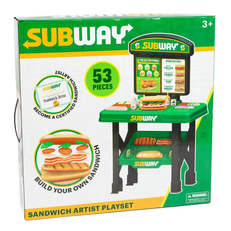 Subway Sandwich Artist 53 Piece Playset