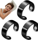 π Adjustable Fatigue Relief Sleep Aid Magnetic Acupressure Ring ( Pack Of 3 ) (100% off)