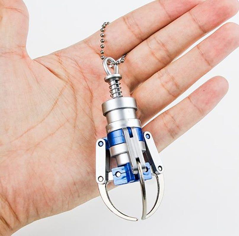Creative Claw Model Keychain Mini Doll Machineclaw Pendant Gripper Fingertip Tool Funny Stressrelief Toy Gift Bag Hanging