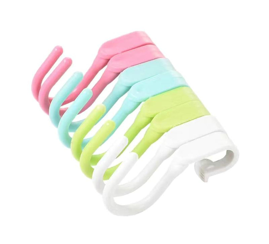 Colorful S Hook Shape Hooks 5 Pcs
