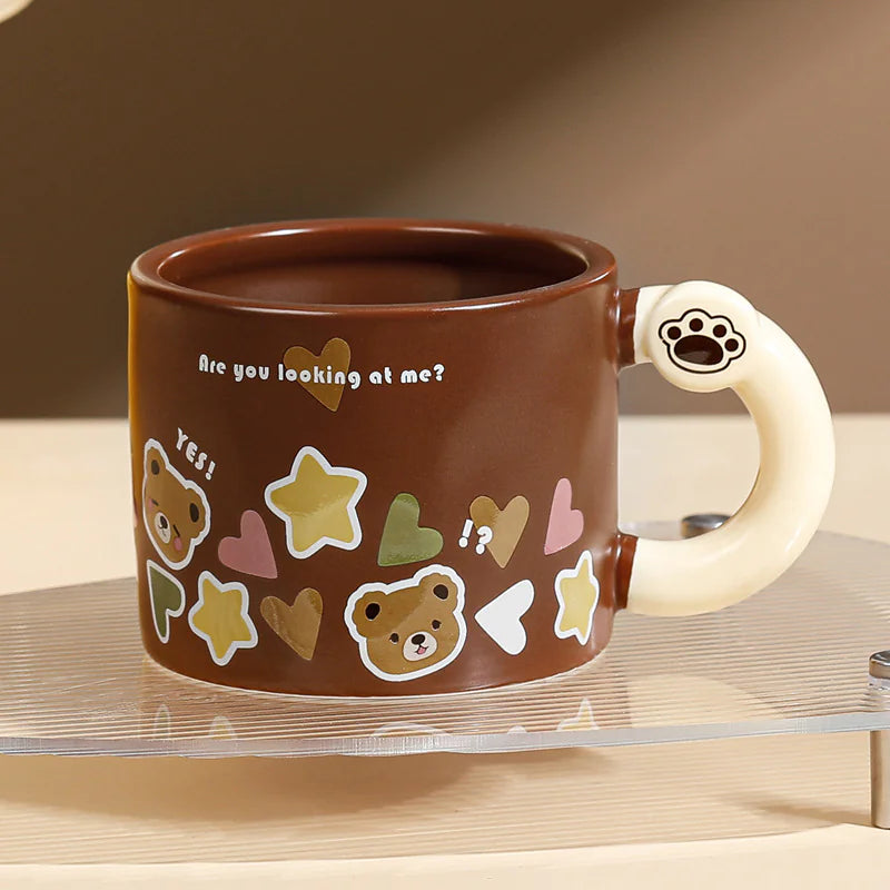 Bear-Themed Sipper Mug
