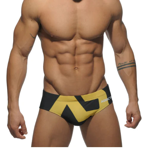 Low Waist Men's Triangle Swim Briefs