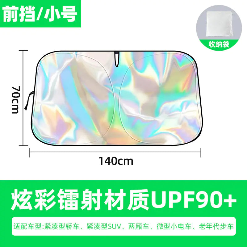 Customized Thick Sunshade for Car Windshield