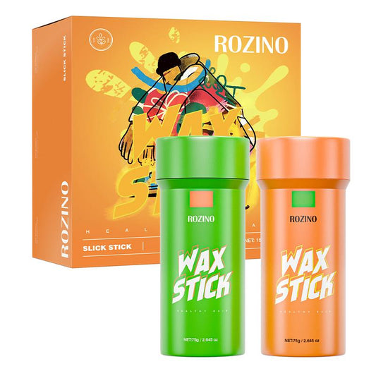 ROZINO Hair Wax Stick - Maximum Hold 75G Lightweight Non-Greasy Formula for Trendy Styling & Nourishing Haircare Essential