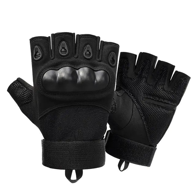 Men's Outdoor Tactical Half-Finger Gloves