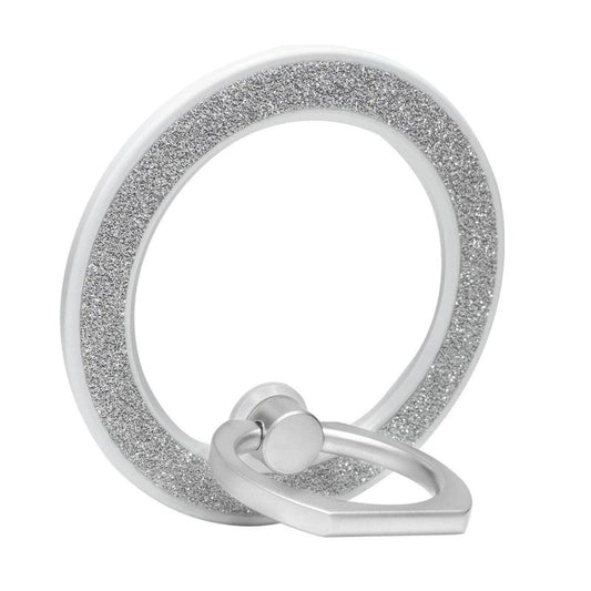 Phone Grip- Magsafe Silver Glitter