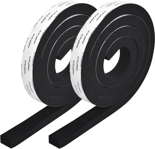 Weather Stripping Door Seal - Adhesive Foam Tape for Soundproofing and Weatherproofing