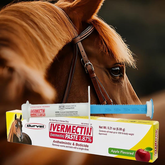 Durvet Ivermectin Paste -1.87 - 6.08 Grams 4-Pack Apple