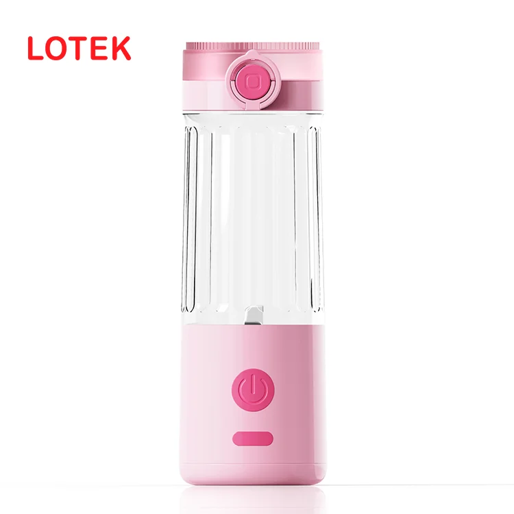 Personal Battery Powered Fruit Juicer Usb Rechargeable Juicer Blender 500Ml Electric Bottles Mini Portable Juicer Blender