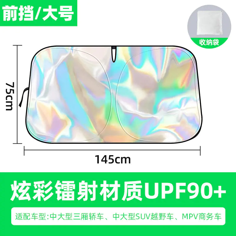 Customized Thick Sunshade for Car Windshield